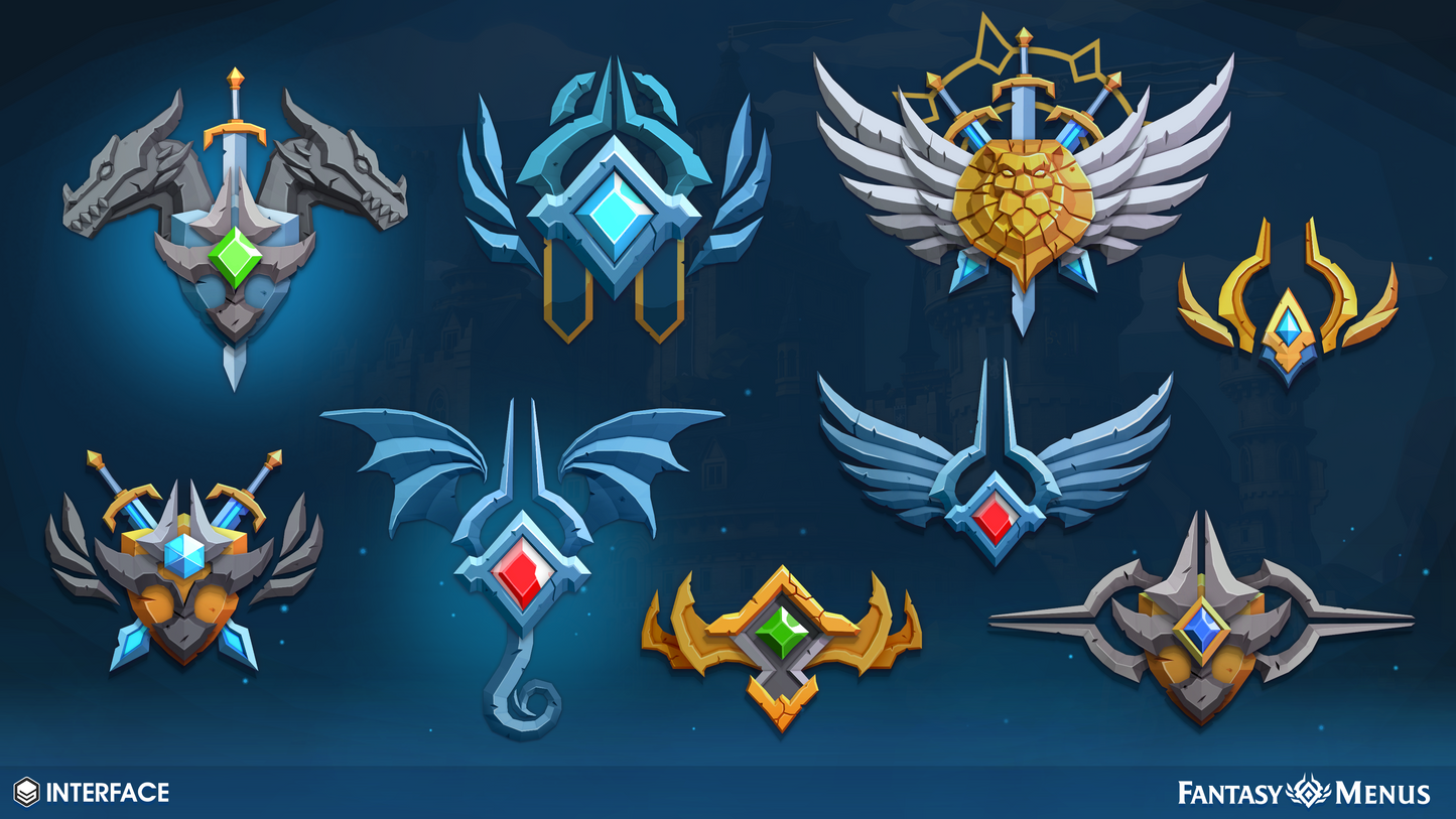 2D UI crest components designed to work with Unity’s UGUI and 2D systems