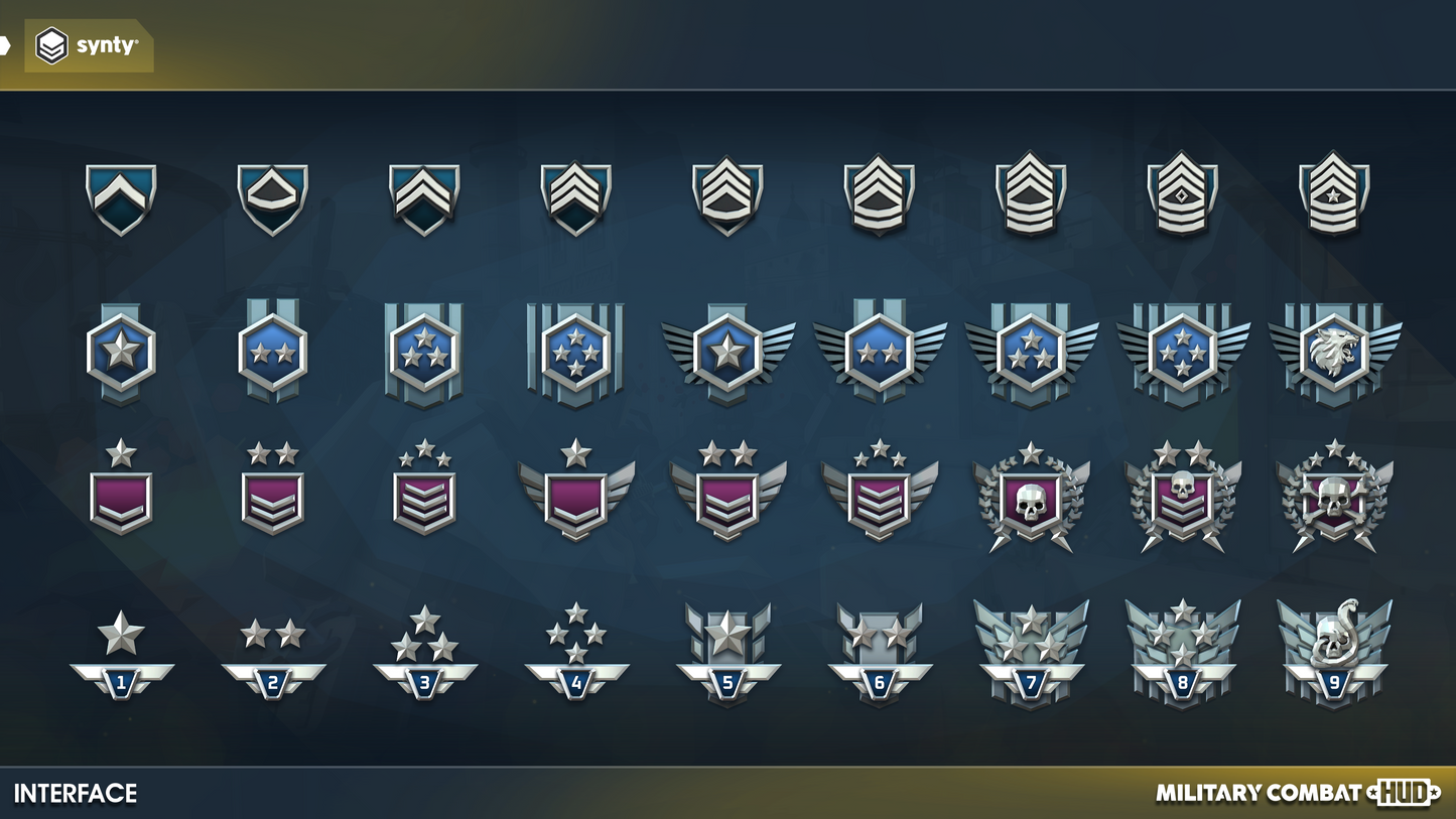 Player experience progression badges for shooter games