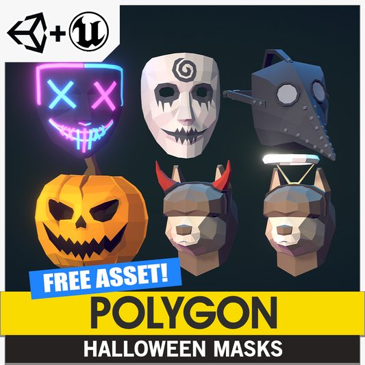 POLYGON - Halloween Horror Masks | FREE