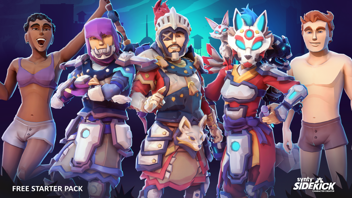 Sidekick Modular Characters FREE Starter Pack