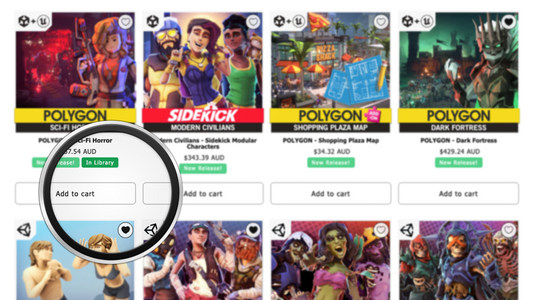 Introducing: Synty Store Wishlists