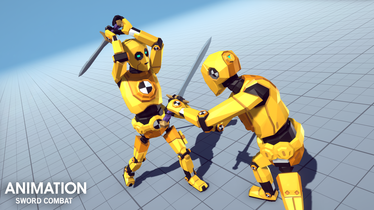 Combat Animations ANIMATION | Sword Combat | 3D Asset Pack – Synty Store