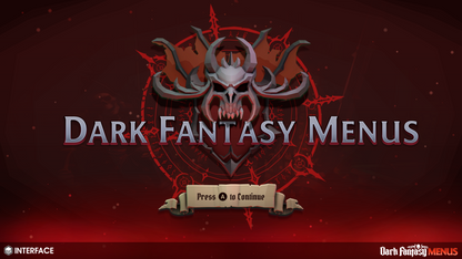 INTERFACE - Dark Fantasy Menus