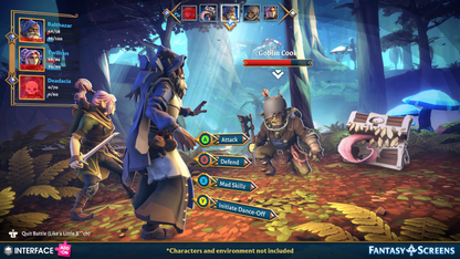 INTERFACE - Fantasy Screens Add-On