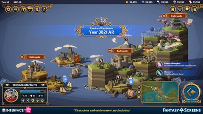 INTERFACE - Fantasy Screens Add-On