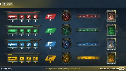 INTERFACE - Military Combat HUD
