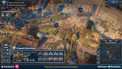 INTERFACE - Fantasy Screens Add-On