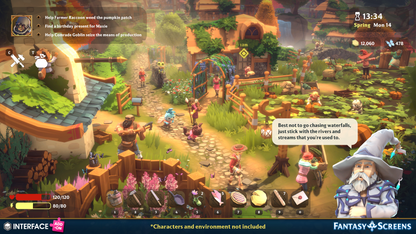 INTERFACE - Fantasy Screens Add-On