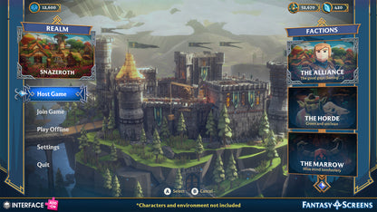 INTERFACE - Fantasy Screens Add-On
