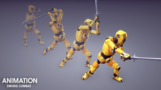 ANIMATION | Sword Combat | 3D Asset Pack – Synty Store
