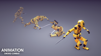 ANIMATION | Sword Combat | 3D Asset Pack – Synty Store