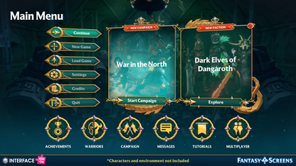 INTERFACE - Fantasy Screens Add-On