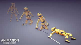 ANIMATION | Sword Combat | 3D Asset Pack – Synty Store