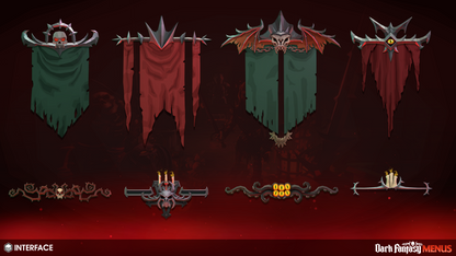 INTERFACE - Dark Fantasy Menus