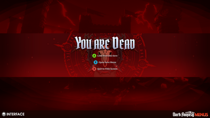 INTERFACE - Dark Fantasy Menus