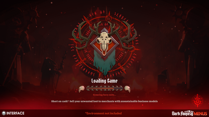 INTERFACE - Dark Fantasy Menus