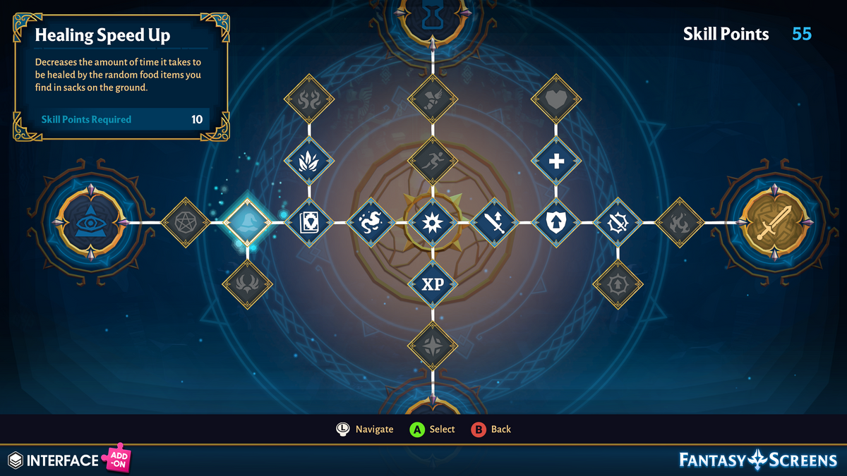 INTERFACE - Fantasy Screens Add-On