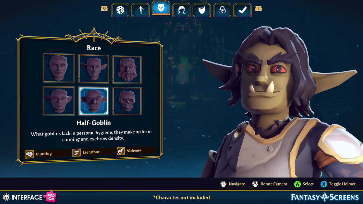 INTERFACE - Fantasy Screens Add-On