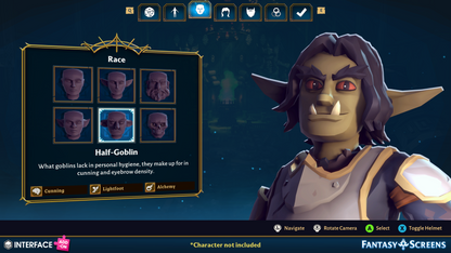 INTERFACE - Fantasy Screens Add-On