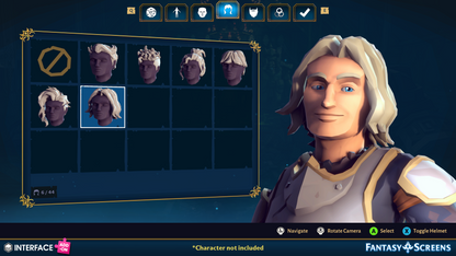 INTERFACE - Fantasy Screens Add-On