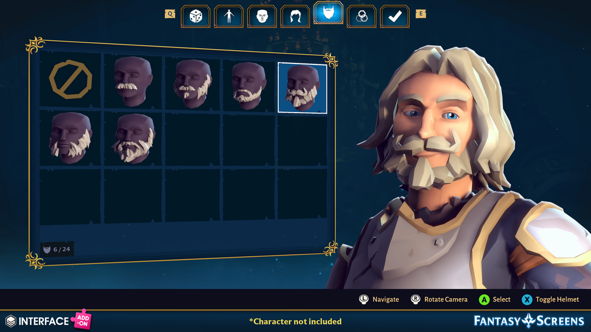 INTERFACE - Fantasy Screens Add-On