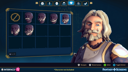 INTERFACE - Fantasy Screens Add-On