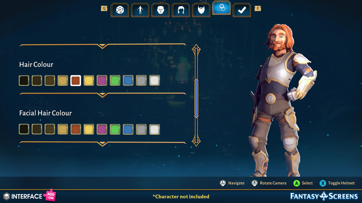 INTERFACE - Fantasy Screens Add-On