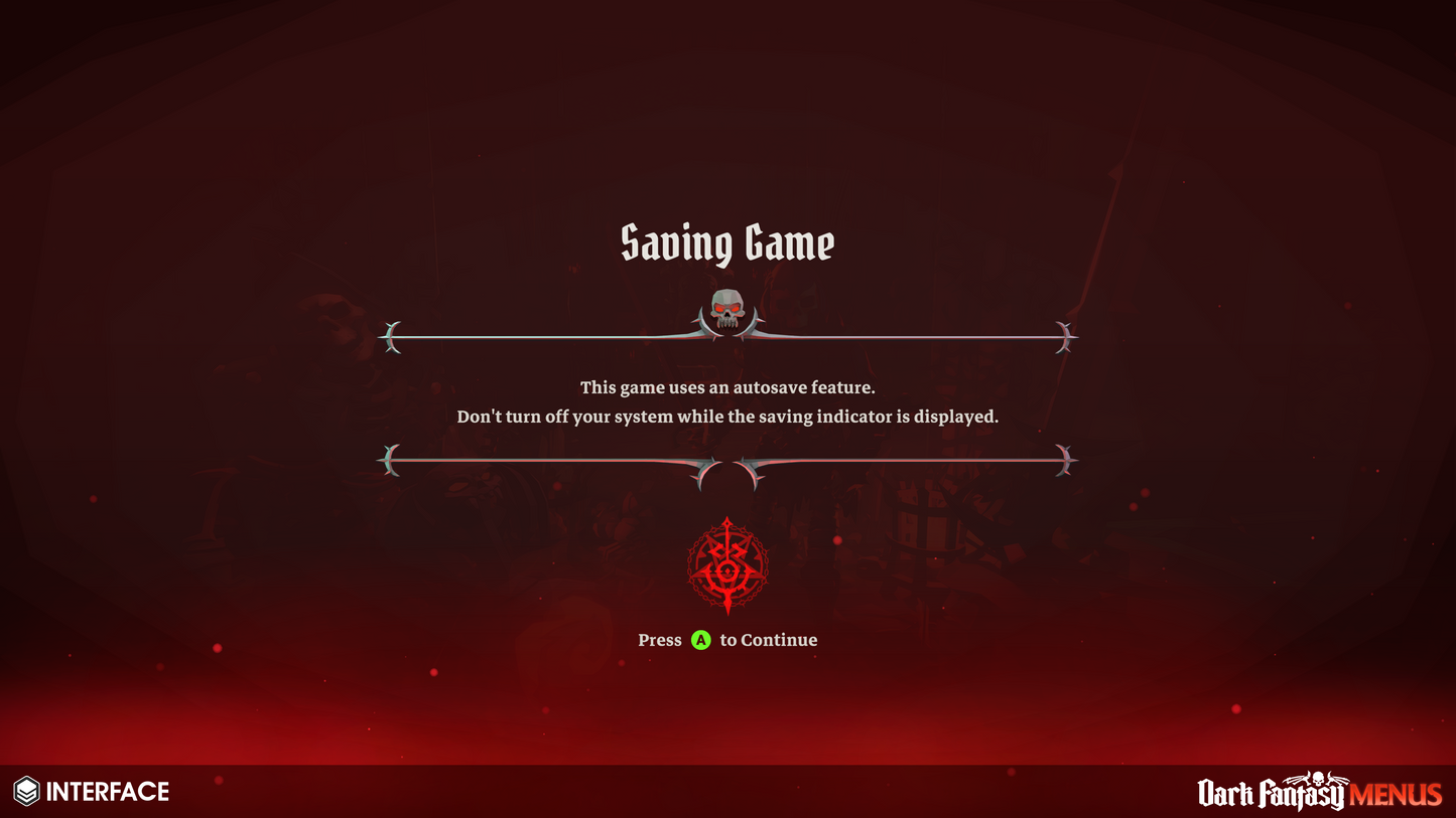 INTERFACE - Dark Fantasy Menus