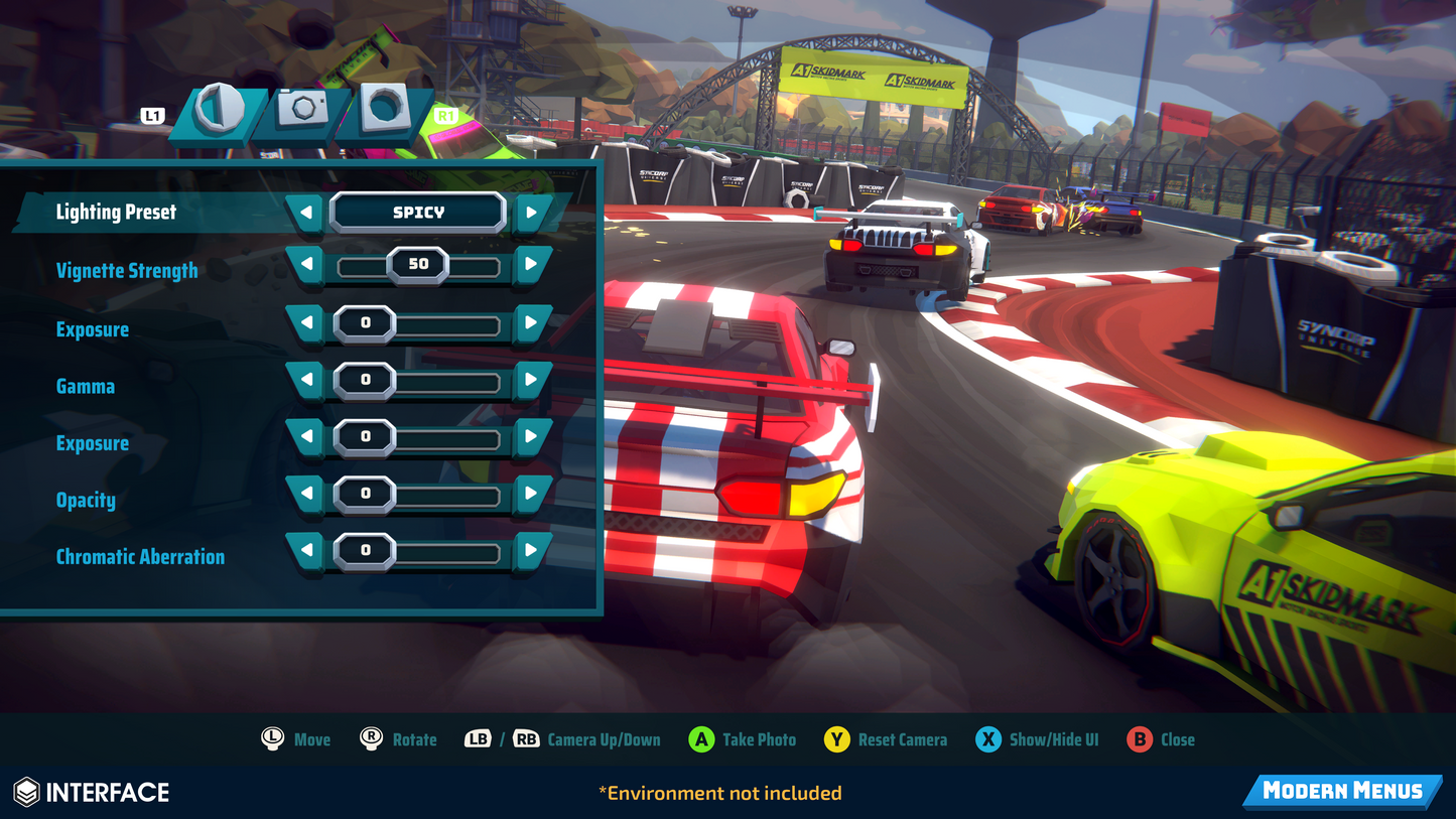 INTERFACE - Modern Menus