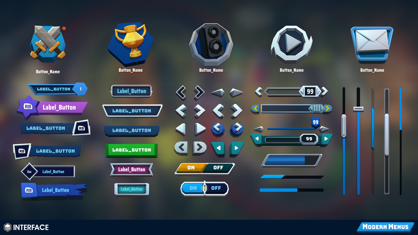 INTERFACE - Modern Menus