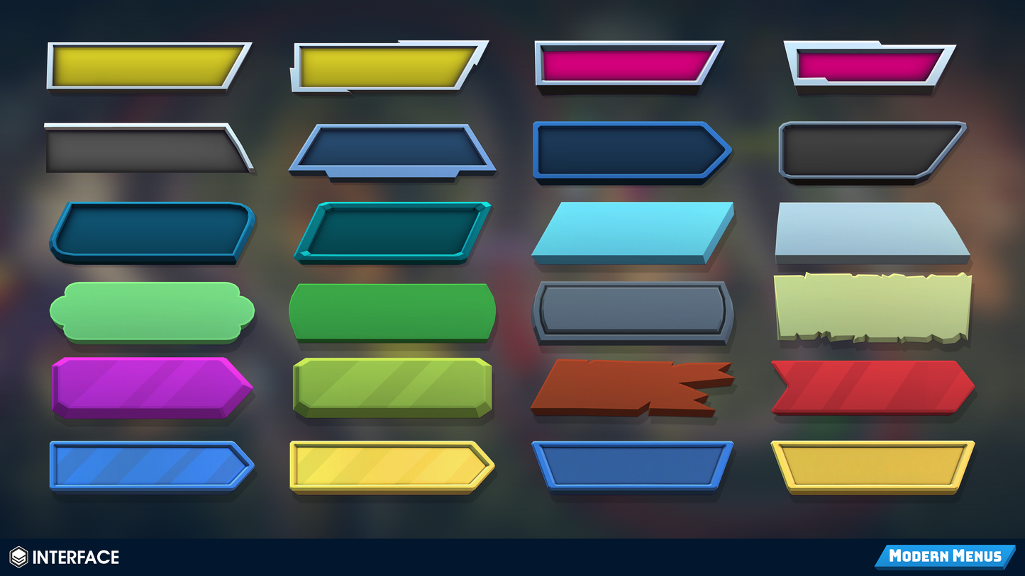 INTERFACE - Modern Menus
