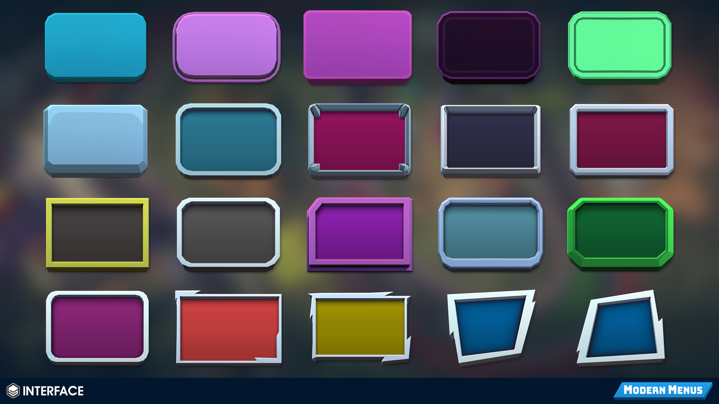 INTERFACE - Modern Menus