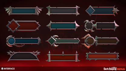 INTERFACE - Dark Fantasy Menus