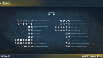 INTERFACE - Military Combat HUD