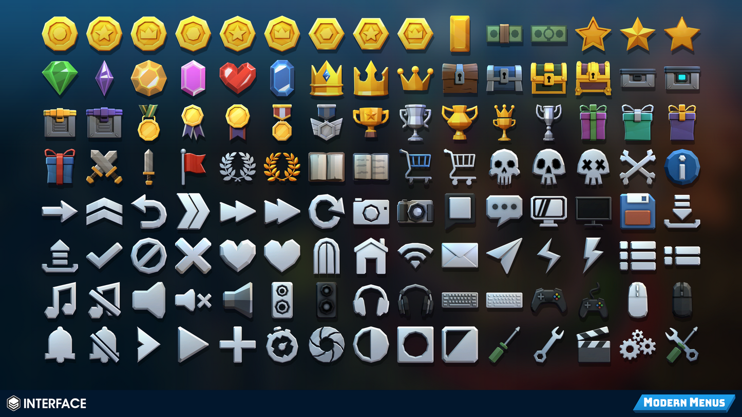 INTERFACE - Modern Menus