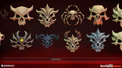 INTERFACE - Dark Fantasy Menus