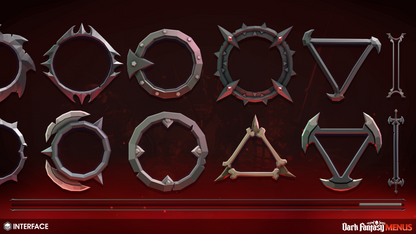 INTERFACE - Dark Fantasy Menus