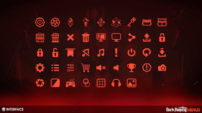 INTERFACE - Dark Fantasy Menus