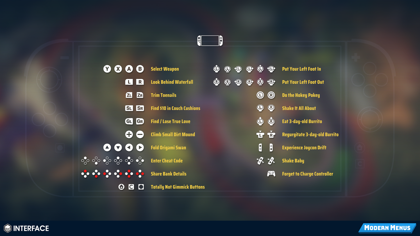 INTERFACE - Modern Menus