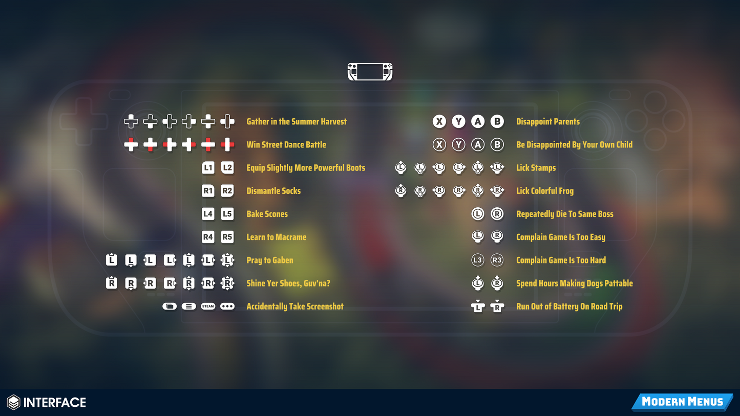 INTERFACE - Modern Menus