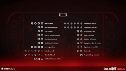 INTERFACE - Dark Fantasy Menus