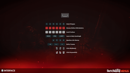 INTERFACE - Dark Fantasy Menus