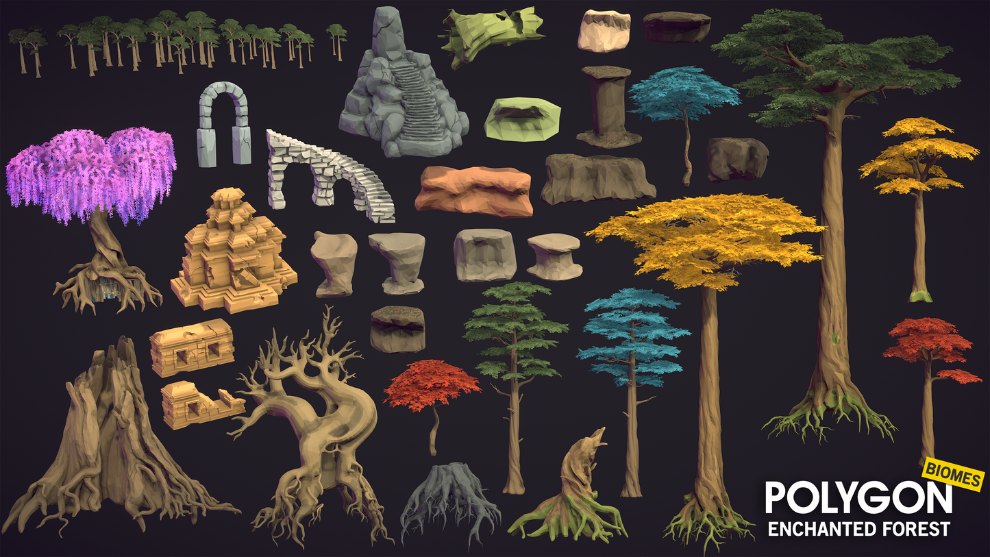 POLYGON - Enchanted Forest - Nature Biome
