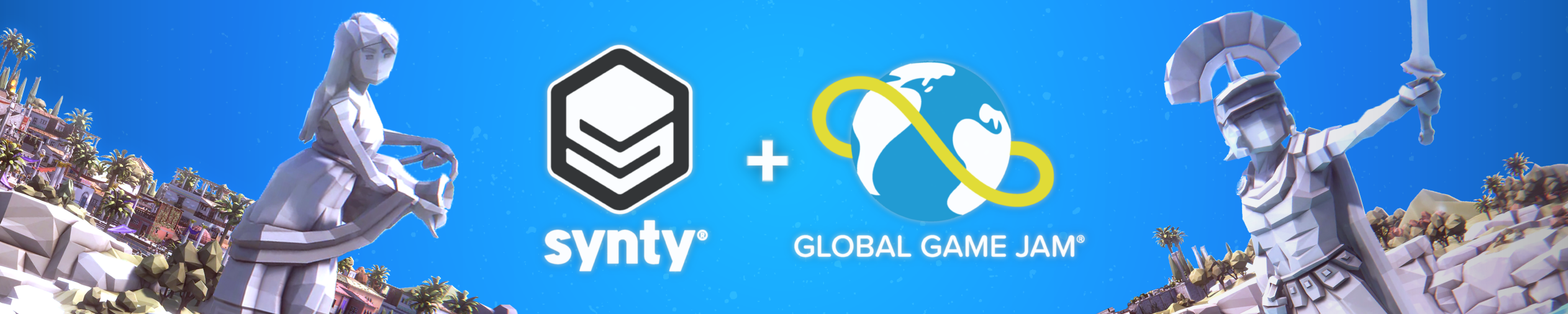 Global Game Jam Synty sponsorship banner