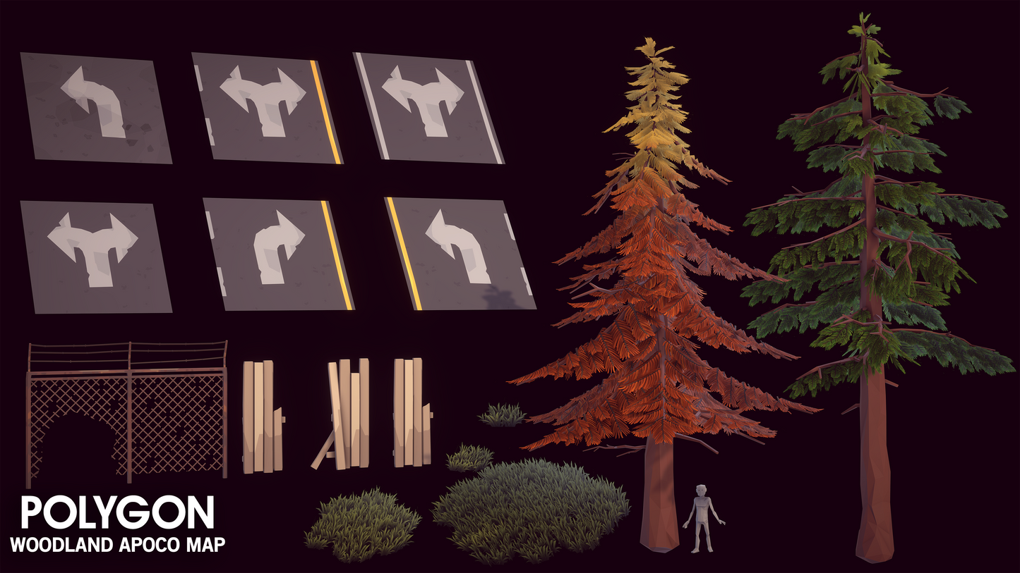 POLYGON - Woodland Apocalypse Map Bundle