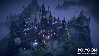 POLYGON - Dark Fantasy Manor Map