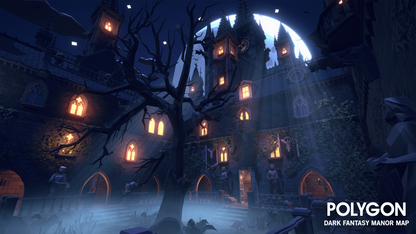 POLYGON - Dark Fantasy Manor Map