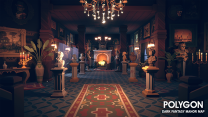 POLYGON - Dark Fantasy Manor Map