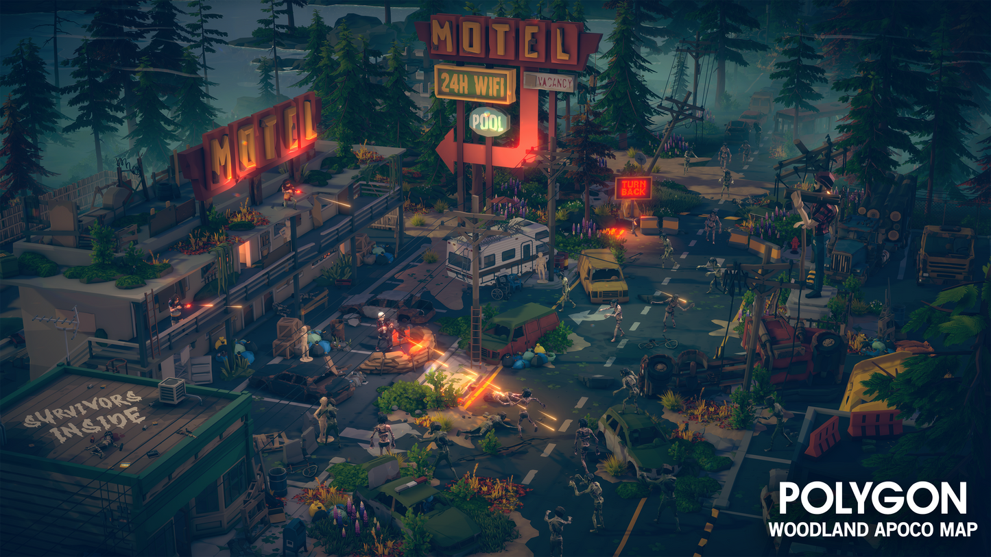 POLYGON - Woodland Apocalypse Map Bundle