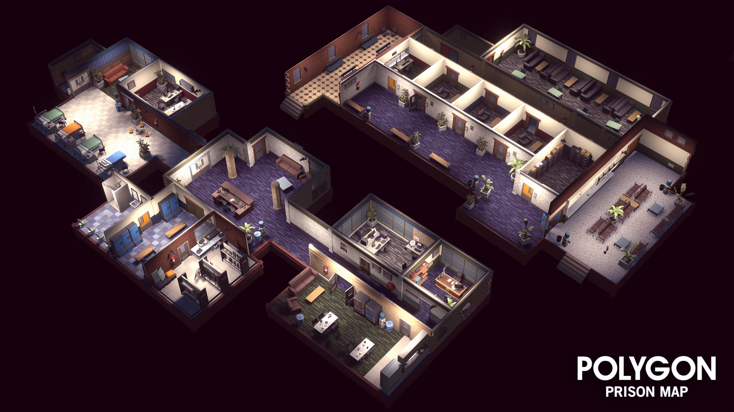 POLYGON - Prison Map